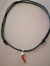 Collana cornetto corallo usato  Sorso