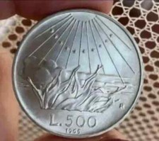 500 lire 1965 usato  Roma