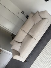 Canapé beige tissu d'occasion  Chambéry