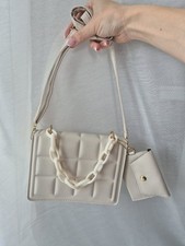 Tasche gold creme gebraucht kaufen  Schwandorf