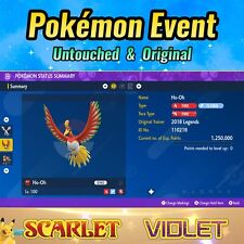 Ho-Oh 💜Evento American 2018 Legends 💜 Pokémon Scarlet & Violet comprar usado  Enviando para Brazil