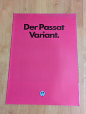 Folheto VW Passat Variant 1980 Prospekt - Alemão comprar usado  Enviando para Brazil