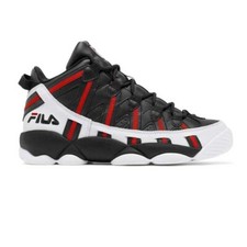 Usado, Sapatos espaguete Stackhouse masculino FILA preto branco vermelho novo em folha na caixa 10.5 comprar usado  Enviando para Brazil