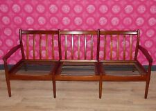 60er teak 3sitzer gebraucht kaufen  Wilhelmshaven