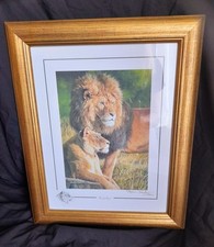 lion painting for sale  NEWQUAY