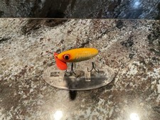 Isca de pesca vintage Fred Arbogast Jitterbug caixa de isca robalo almiscarado  comprar usado  Enviando para Brazil