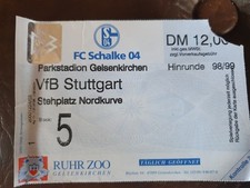 Altes ticket schalke gebraucht kaufen  Bad Lauterberg im Harz