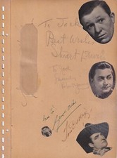 Vintage page signed for sale  Colorado Springs