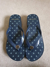 Chinelos anabela femininos TORY BURCH azul marinho tamanho UE 38/Reino Unido 5, usado comprar usado  Enviando para Brazil