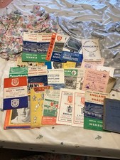 football programmes for sale  BUDLEIGH SALTERTON