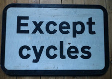 Except cycles metal for sale  HASTINGS