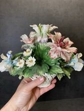 Capodimonte porcelain centrepi for sale  LONDON