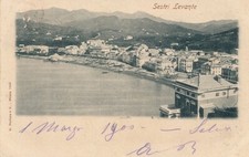Liguria cartolina paesaggistic usato  Cagliari