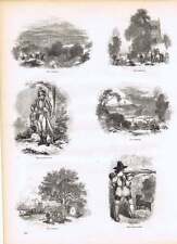 Engravings hunting hawking for sale  JARROW