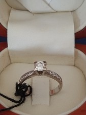 Anello oro bianco usato  Palermo