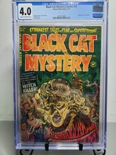 Usado, Black Cat Mystery #39 (1952) - Capa de bruxa pendurada Lee Elias - CGC 4.0 comprar usado  Enviando para Brazil
