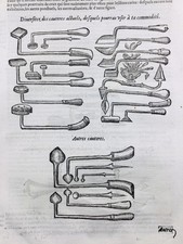 Craneotomía En 1614 Trepanación Cirugía Medicina Rara Grabado Ambroise Paré, usado comprar usado  Enviando para Brazil