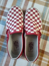 Tênis Vans Feminino Vermelho 8,5 Xadrez, usado comprar usado  Enviando para Brazil
