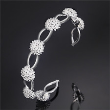 Flowers bangle sterling for sale  BEDFORD