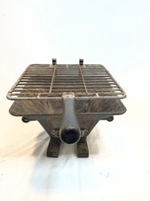 Fogão antigo Hibachi Grill ferro fundido - 9,5" x 10" x 15" comprar usado  Enviando para Brazil