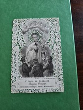 Antico santino merlettato usato  Napoli