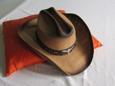 Chapeau cowboy fluffy d'occasion  Lavernose-Lacasse