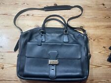 Smythson black leather for sale  NEWCASTLE UPON TYNE