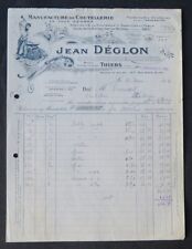 Invoice 1931 thiers d'occasion  Expédié en Belgium