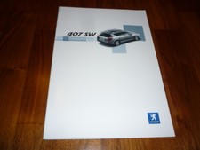 Peugeot 407 SW Prospekt 10/2005 comprar usado  Enviando para Brazil