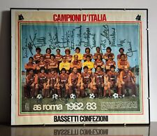 Poster roma campione usato  Roma