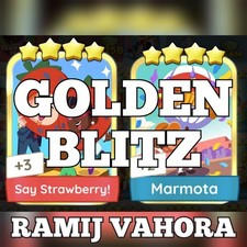 Say Strawberry! & Adesivo Marmota Golden Blitz - Disponível aqui - Blitz comprar usado  Enviando para Brazil