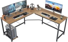 Corner desk shaped for sale  LONDON