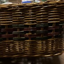 Silverware napkin basket for sale  Elk City