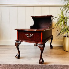 Vintage bedside wood d'occasion  Expédié en Belgium