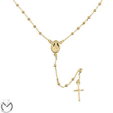 Collana rosario oro usato  Italia