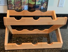 Wine rack bamboo for sale  Saco
