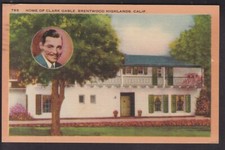 THE HOME OF CLARKE GABLE, BRENTWOOD HIGHLANDS, CALIF., usado comprar usado  Enviando para Brazil