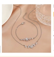 Hochzeitsschmuck braut silber gebraucht kaufen  Gersthofen