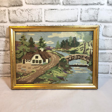 Needlepoint vintage country for sale  Tijeras