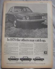 1969 nsu original for sale  DARWEN