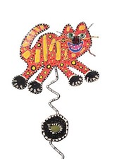 Folk art cat for sale  Bloomington
