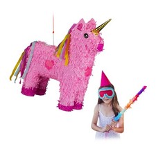 Piniata pinata dla dzieci na urodziny dekoracja zabawa urodzinowa jednorożec na sprzedaż  Wysyłka do Poland