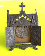 Ancien petit triptyque d'occasion  Wingles