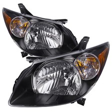 Headlights black housing for sale  USA