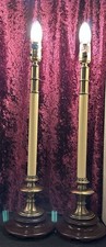 Vintage brass mahogany for sale  Pea Ridge