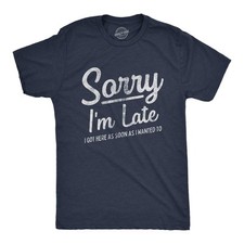 Mens sorry late for sale  Rochester