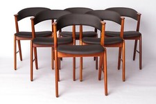 Set of 6 Danish Teak Dining Chairs by Korup Stolefabrik – 1960s Mid-Century comprar usado  Enviando para Brazil