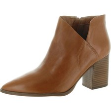 Botas femininas Arezzo Cora couro marrom meia panturrilha sapatos 9,5 médio (B,M) BHFO 2950, usado comprar usado  Enviando para Brazil