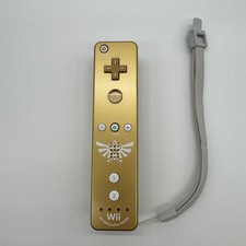 Usado, Controle remoto Nintendo Wii Legend of Zelda Skyward Sword Wiimote Gold Limited - Testado comprar usado  Enviando para Brazil