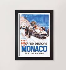 Framed monaco grand for sale  PETERBOROUGH